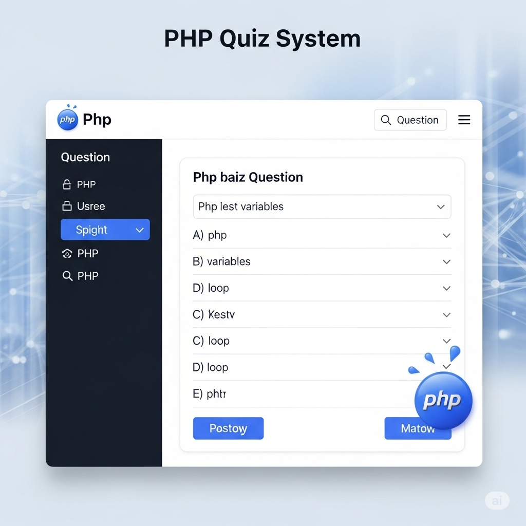 Quiz System Screenshot